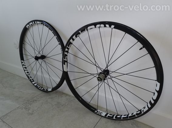 NEUF Paire de roues route disque 30 artisanale - 3