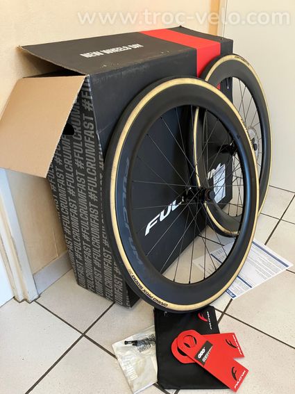 Paire de roues carbone Fulcrum Wind 57 700 - 2024 - excellent état - - 15