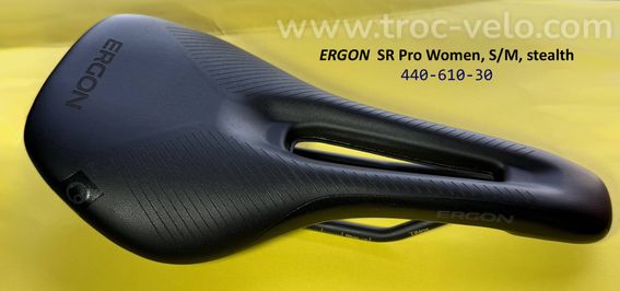 Selle ERGON SR Pro Women, stealth, S/M (9-12cm)  - 2
