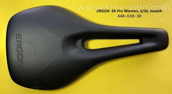 Selle ERGON SR Pro Women, stealth, S/M (9-12cm)  - 3