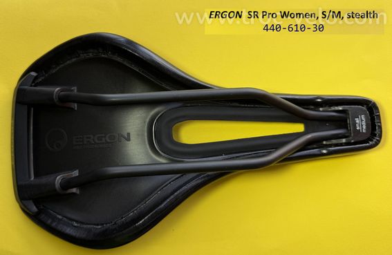 Selle ERGON SR Pro Women, stealth, S/M (9-12cm)  - 4