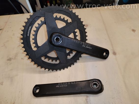 Pédalier rotor aldhu 52/36 172.5mm