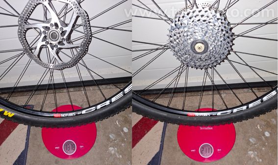 Paires de roues ZTR CREST 27.5 complète