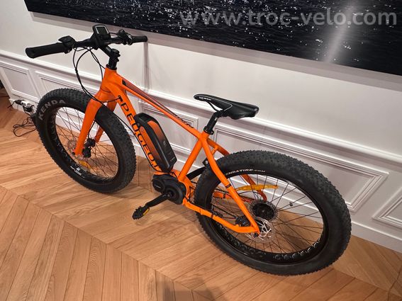 Vélo électrique Peugeot EFB01, type "Fatbike électrique - Sable & neige" - 4