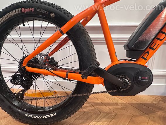 Vélo électrique Peugeot EFB01, type "Fatbike électrique - Sable & neige" - 7
