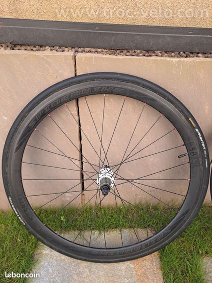 Paire de roue carbone Spiderbike - 2