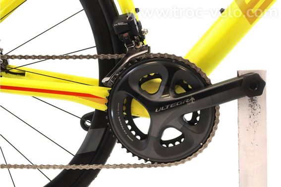 Produit Reconditionne    Bmc Roadmachine 02 Di2 11v    Jaune   Velo De Route   Tres Bon Etat - 4