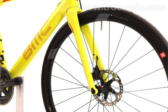 Produit Reconditionne    Bmc Roadmachine 02 Di2 11v    Jaune   Velo De Route   Tres Bon Etat - 5