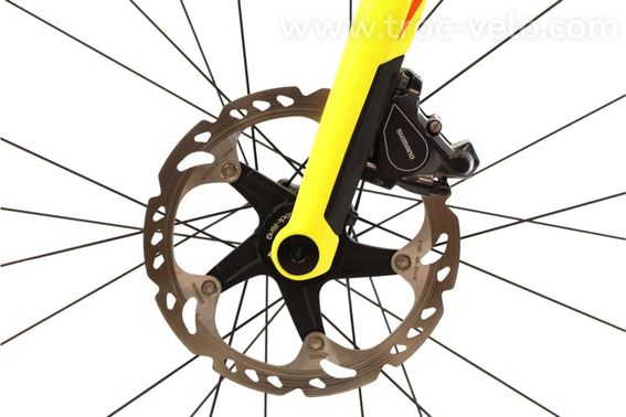 Produit Reconditionne    Bmc Roadmachine 02 Di2 11v    Jaune   Velo De Route   Tres Bon Etat - 7