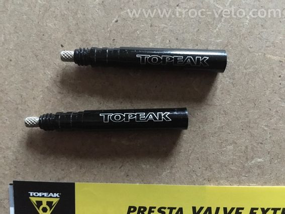 Prolongateurs de valves Topeak - 2