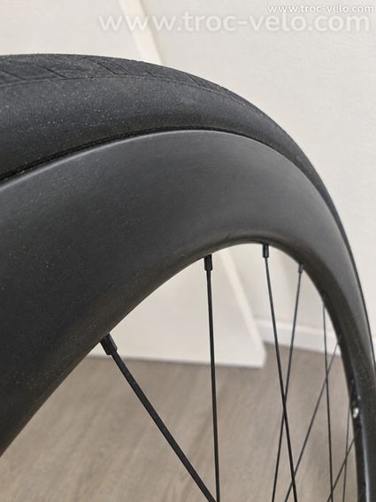 PAIRE DE ROUES CARBONE 50/65 mm - DT SWISS 180 - XDR - 1530 g - 4