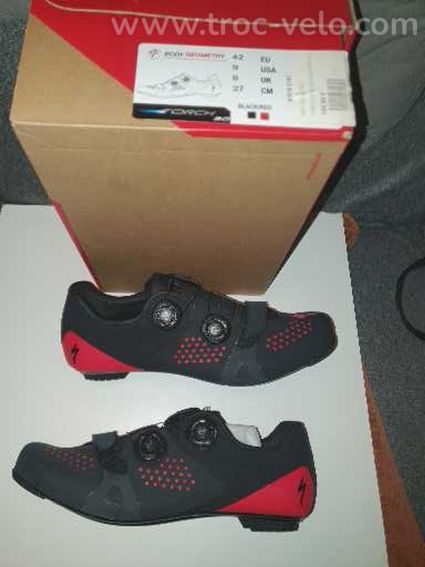 chaussures route SPECIALIZED Torch 3.0 Black/Red . - 3