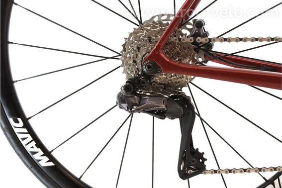 Produit Reconditionne Mendiz F8 Sl 05 Di2 12v Rouge Velo De Route Tres Bon Etat - 3