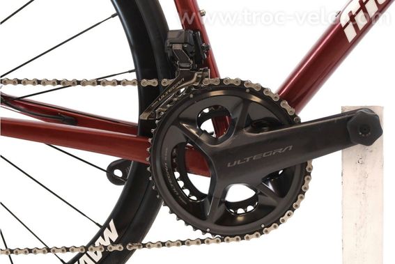 Produit Reconditionne Mendiz F8 Sl 05 Di2 12v Rouge Velo De Route Tres Bon Etat - 4