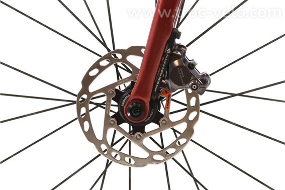 Produit Reconditionne Mendiz F8 Sl 05 Di2 12v Rouge Velo De Route Tres Bon Etat - 7