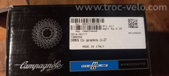 Cassette Campagnolo Chorus 11v 11-27 - 3
