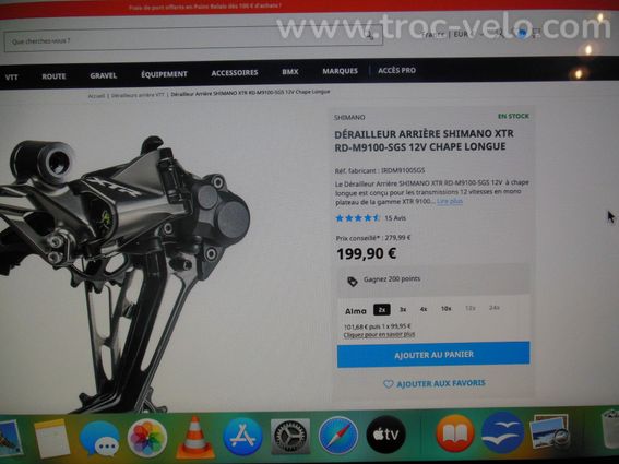 manette et derailleur xtr - 2
