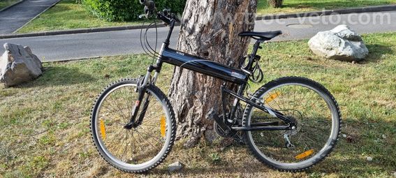 Vélo pliant mixte VTC Montague Swiss Bike X50 18 vitesse cadre aluminium adapté tous chemin