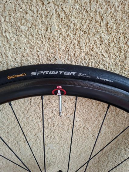 Roue carbones artisanales Woodooz Wheels boyaux - 4