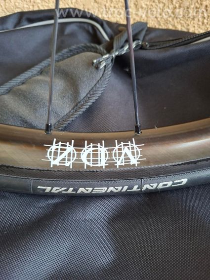 Roue carbones artisanales Woodooz Wheels boyaux - 5
