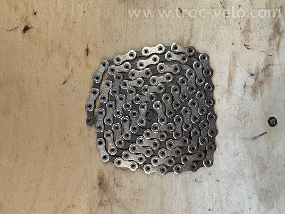 2 chaines Campagnolo Super Record EPS 12V 108 maillons