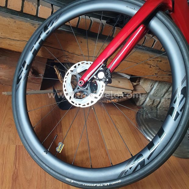 Cannondale Supersix Evo HM + carbones ELITEWHEELS ultralight neuves - 5