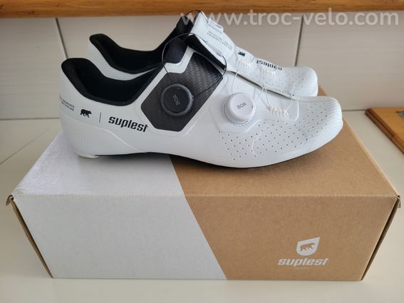 Chaussures Suplest Road PRO blanches - 2