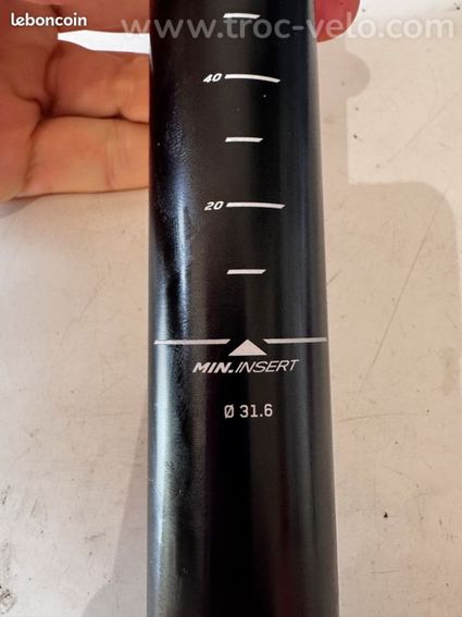 Tige de selle télescopique Syncros Duncan Dropper 31,6 mm - Neuve - 4