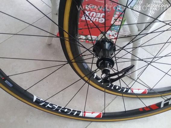 Paires de roues vision patin boyaux tTrimax carbon Tc24 - 2
