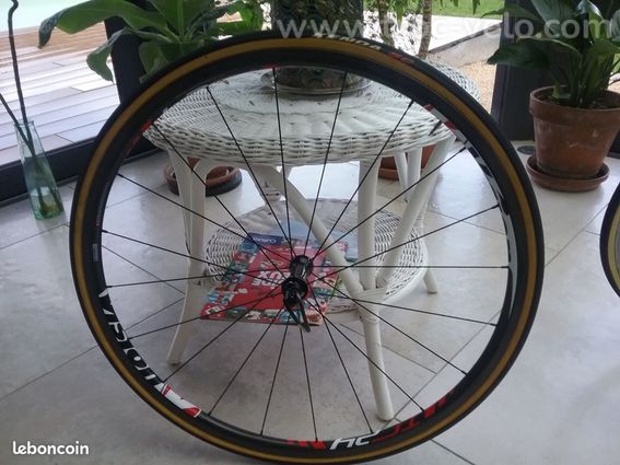 Paires de roues vision patin boyaux tTrimax carbon Tc24 - 5