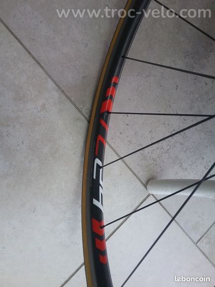 Paires de roues vision patin boyaux tTrimax carbon Tc24 - 7