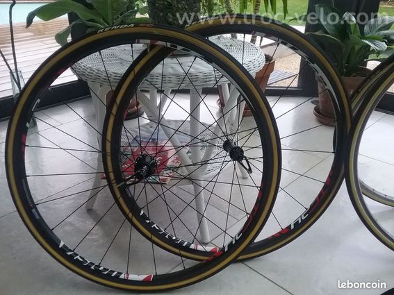 Paires de roues vision patin boyaux tTrimax carbon Tc24 - 8