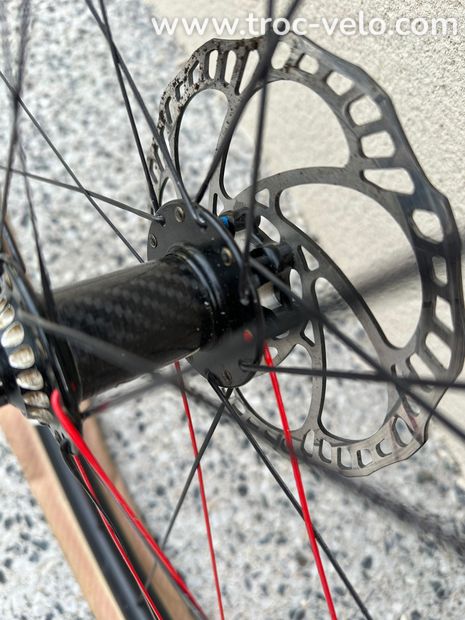 Roues Carbon Kappius components quasi neuve - 1