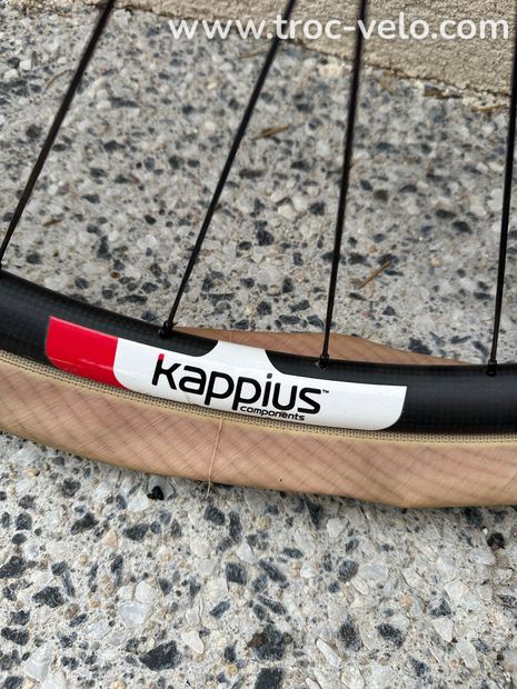 Roues Carbon Kappius components quasi neuve - 3