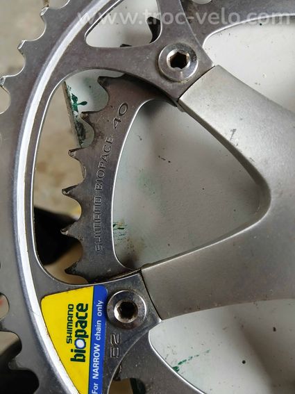 PEDALIER SHIMANO 300EX EXAGE BIOPACE 52x40