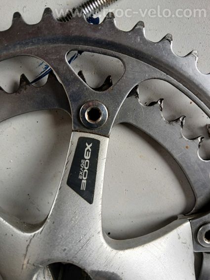 PEDALIER SHIMANO 300EX EXAGE BIOPACE 52x40 - 3