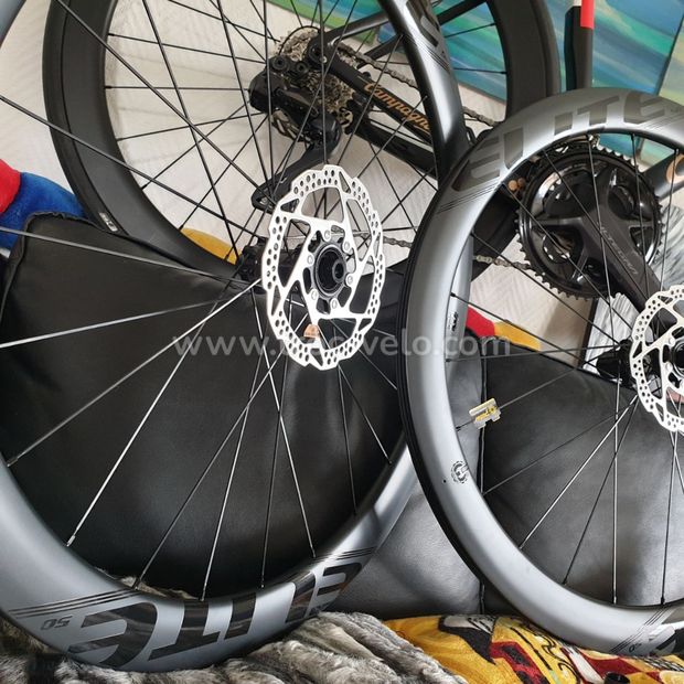 A saisir 👍🤩 1 paire ELITEWHEELS disc neuve  50mm pour pneu chambre ou tubeless ( sans disque)  - 1