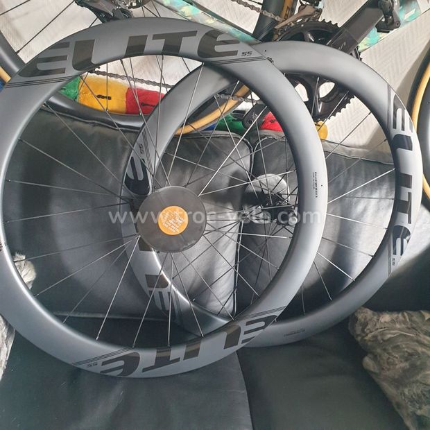 A saisir 👍🤩 1 paire ELITEWHEELS disc neuve  50mm pour pneu chambre ou tubeless ( sans disque)  - 2