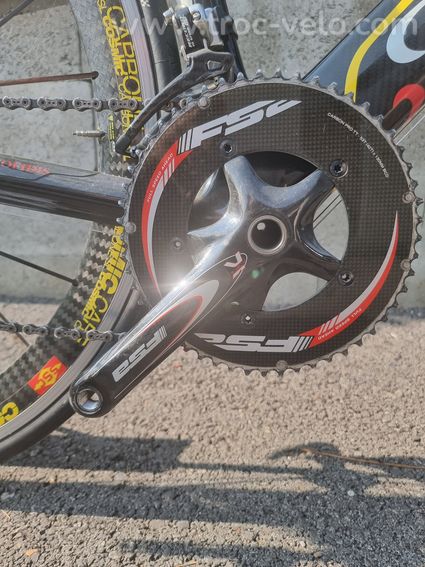 Vélo Chrono Wilier Triestina équipe professionnelle COFIDIS Taille L - 2