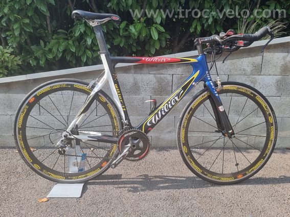 Vélo Chrono Wilier Triestina équipe professionnelle COFIDIS Taille L - 9