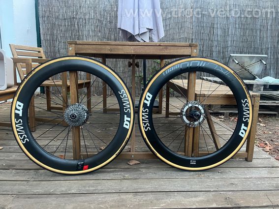 Paire de roues DT Swiss Arc 1100 Discs 62mm