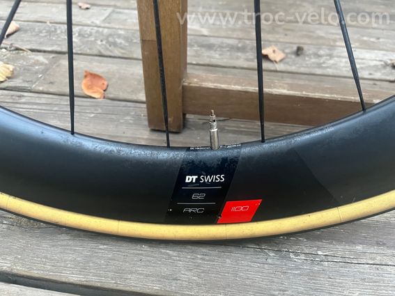 Paire de roues DT Swiss Arc 1100 Discs 62mm - 2