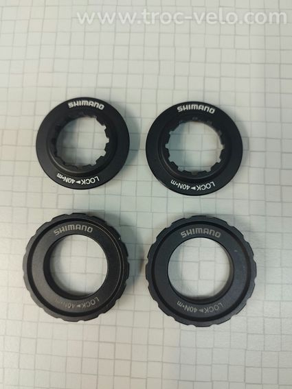 2 Disques Sram Centerline Centerlock 180mm + bagues ext ou int - 2