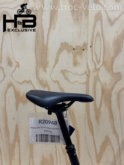 Cube Stereo Hybrid 160 HPC SLX 750 Carbon VTT électrique Shimano XT 2024 - 9