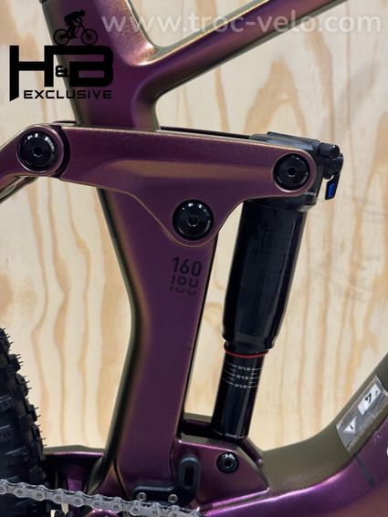 Cube Stereo Hybrid 160 HPC SLX 750 Carbon VTT électrique Shimano XT 2024 - 10