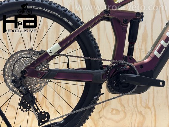 Cube Stereo Hybrid 160 HPC SLX 750 Carbon VTT électrique Shimano XT 2024 - 12