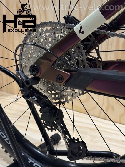 Cube Stereo Hybrid 160 HPC SLX 750 Carbon VTT électrique Shimano XT 2024 - 13