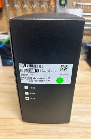Cassette SUPER RECORD Wireless 10/29 12v NEUVE - 2