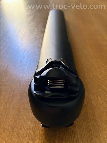 Tige de selle Origine Fraxion Zero Offset Carbon + chariot - 6