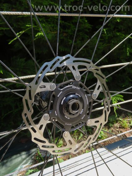 Paire de roues Shimano WH-RS171 Disc + pneumatiques, disques et cassette - 5